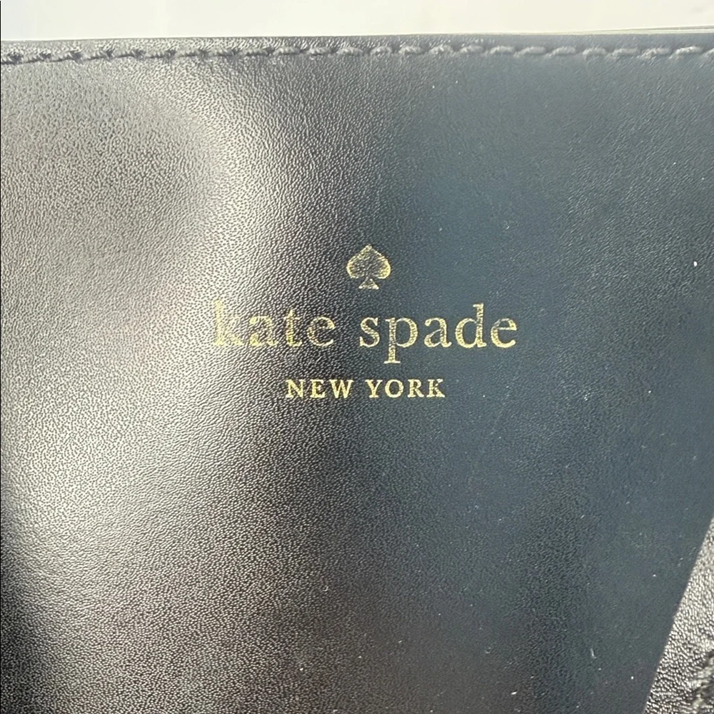 Kate Spade Wright Place Karla Smooth Leather Tote in Black